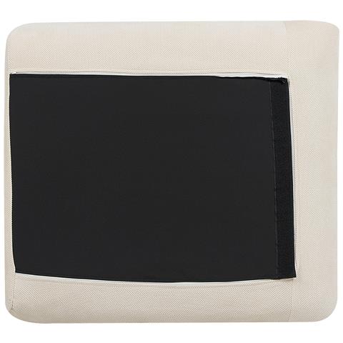 Poltrona Tessuto Beige Chiaro Vinterbro - Foto 8