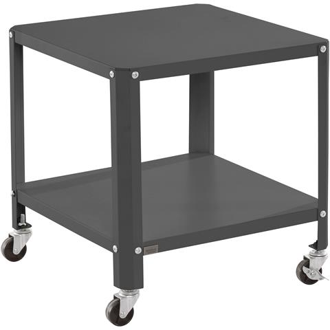 Safari Tavolino Con 1 Ripiano In Metallo Nero - Foto 1