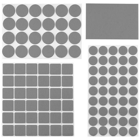 Feltrini Autoadesivi, Grigi, 106 Pz. - Foto 1