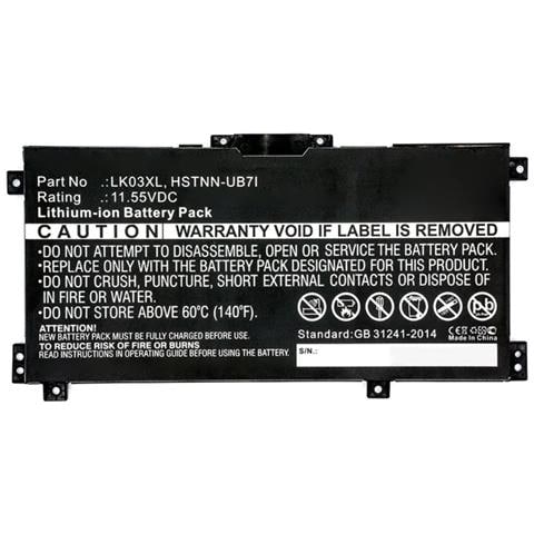 Battery 3 Cell 52wh 4.55ah Li (l08855-856) - Foto 1