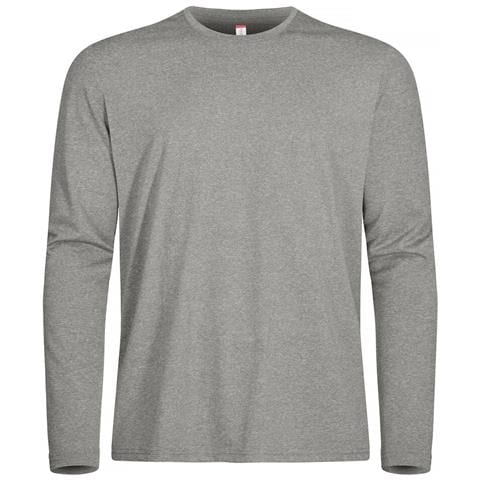 Basic Active-t L /s Grigio Melan M - Foto 1
