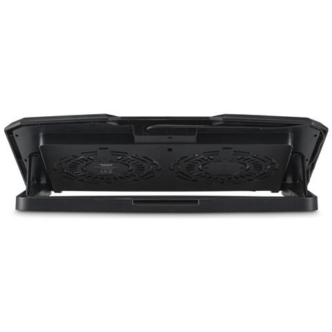 Black Metal base di raffreddamento per laptop 39,6 cm (15.6") Nero - Foto 8