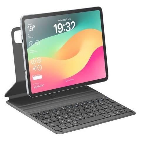 Custodia Con Tastiera Cellular Line Keyboardcaseipadk Ipad Keypad Case - Foto 1