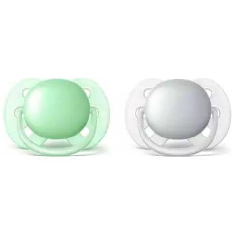 Avent Succhietti Ultra Soft 0-6Mesi Neutri 2Pz - Foto 1