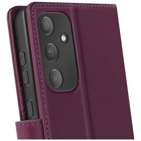 Custodia Per Samsung Galaxy A35 Con Cover Rimovibile, Viola - Foto 2