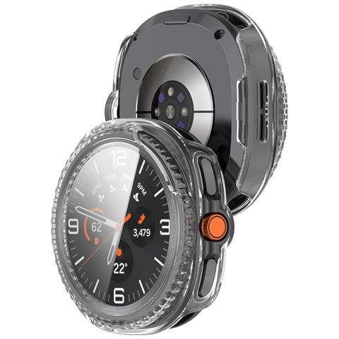 Custodia Elegante Per Samsung Watch Ultra2 E Watch8 Classic Transparent - Foto 2