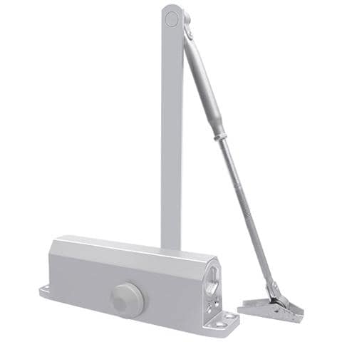 Chiudiporta Con Posizionamento - Chiusura Controllata Silver S - Foto 1