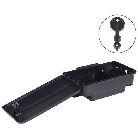 Trappole per Topi 6 pz Nere 22x12,5x7,5 cm - Foto 2
