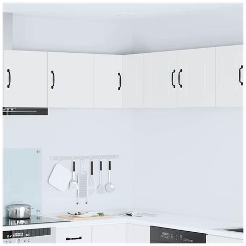 Pensile cucina Bianco 57 x 57 x 40 cm Legno multistrato - Foto 2