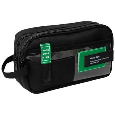 Astuccio Oxford A Doppia Faccia - Grande Capacità, Design Minimalista, Portatile Con Maniglia - Foto 1