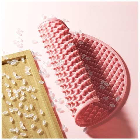 Tappetino Da Massaggio Ispessito 45cm - Cuscinetto Per Agopressione Per Sollievo Dal Dolore Ai Piedi Pink - Foto 3
