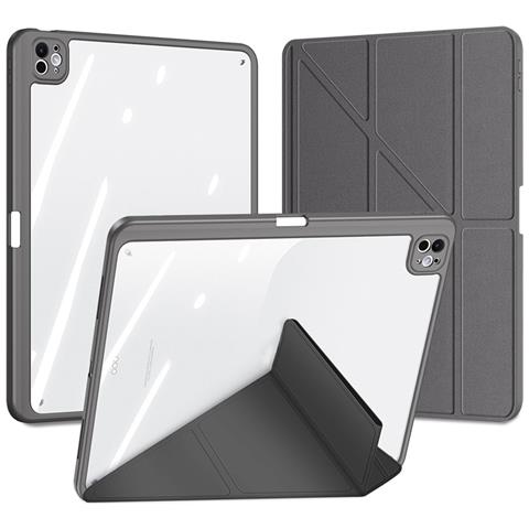 Cover per iPad Pro 11 (2024) - Pelle /PU, Grigio - Foto 2