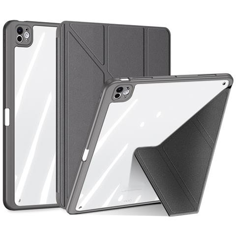 Cover per iPad Pro 11 (2024) - Pelle /PU, Grigio - Foto 1