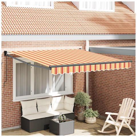 Tenda Retrattile Giallo e Arancione 300 x 250 cm - Foto 2