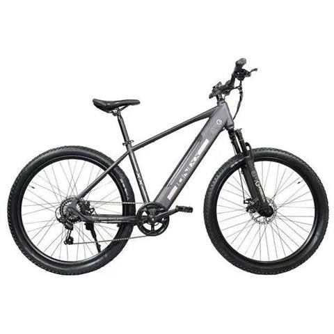Mountain Bike Elettrica 27,5" 250W 36V Batteria 10,4Ah Shimano 7 Velocità Grigio - Foto 1