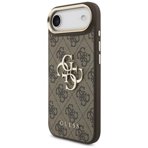 Custodia Per Iphone Air Marrone Con Logo Dorato Guess - Foto 2