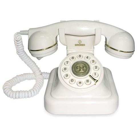 VINTAGE20 telefono a filo WHITE - Foto 2
