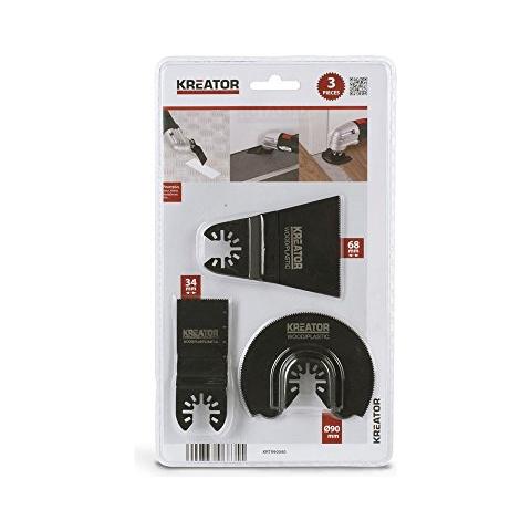 Kreator Set 3 Lame Per Utensile Multifunzione Krt990040 - Foto 2