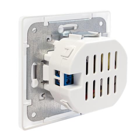 vers Presa A Muro 2 Porte Usb Bianco Bianco - Foto 7