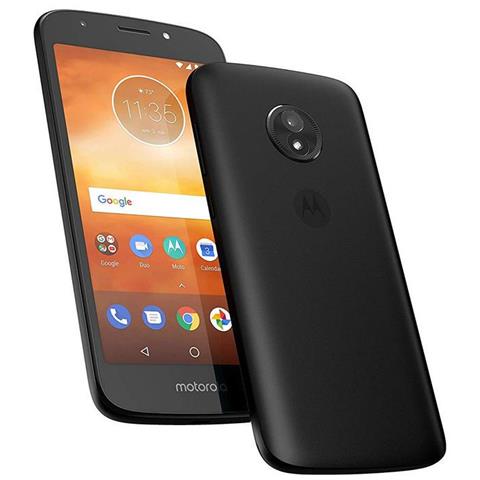 Moto E5 Play Nero 16 GB Dual Sim Display 5.3" FWVGA Slot Micro SD Fotocamera 8 Mpx Android  - Foto 2