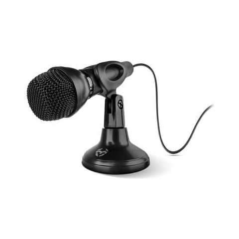 Microfono Da Gioco Omnidirezionale Kyp Kyp - Base Solida - Angolo Regolabile - Jack 3,5 Mm - Colore Nero - Foto 2