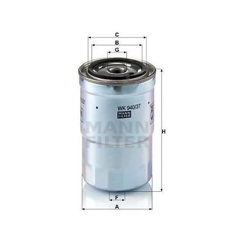 Filtro Carburante Wk940 / 37x - Foto 1