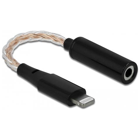 Lightning Auf Kopfhrerstecker Adapter - Lightning / Audio - Lightning (m) Bis Stereo Mini-klinkenstecker (w) - 10,5 Cm - Fr Apple Iphone 11, 11 Pro, 11 Pro Max, 7, 7 Plus, 8, 8 Plus, Se, X, Xr, Xs, Xs Max (66317) - Foto 1