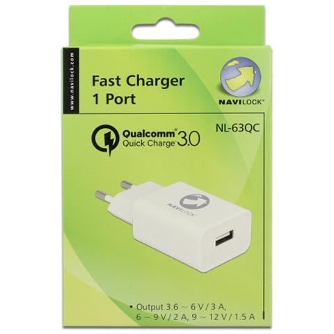 62969 Interno Bianco caricabatterie per cellulari e PDA - Foto 4