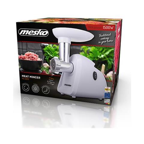 Tritacarne Mesko Ms 4809 Bianco, 350 W - Foto 1