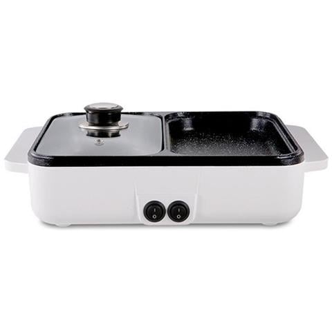 INLAW 2 Su 1 Pentola Calda Elettrica Grill Barbecue 1200w 220 V Multifunzionale Grill Elettrico Bbq Griglia Non Stick Piastra Barbecue Panoramica Calda Pentola INLAW 2 Su 1 Pentola Calda Elettrica Grill Barbecue 1200w 220 V Multifunzionale Grill Elettrico Bbq Griglia Non Stick Piastra Barbecue Panoramica Calda Pentola