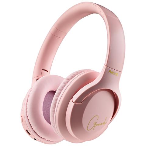 ARTICA GREED Cuffie Bluetooth Wireless, Senza fili, Leggere e pieghevoli, 40h, Rosa - Foto 1