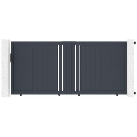 Cancello Scorrevole 3,5m Giona 350c160 - Foto 1
