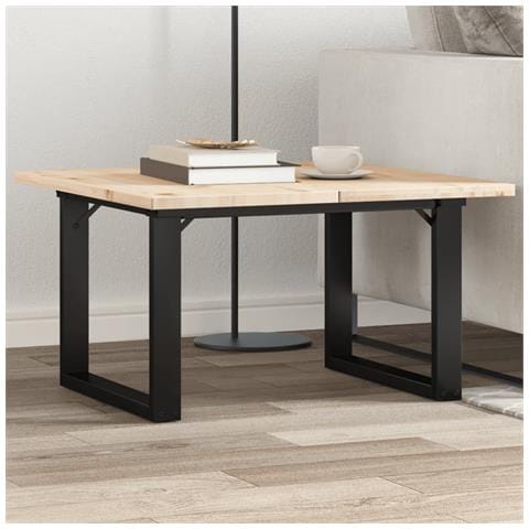 Telaio Gambe A O Per Tavolino Da Salotto 50x40x38 Cm In Ghisa - Foto 1