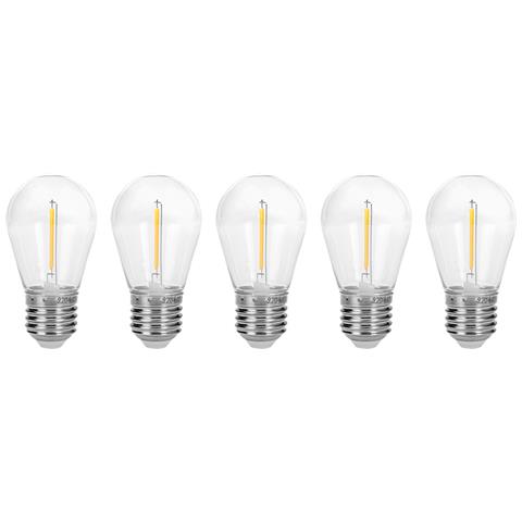 5 Lampadine E27 Da 1w Per Ghirlanda - Foto 1