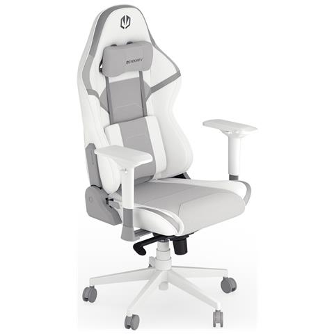 Scrim Onyx White Sedia da gaming per PC Seduta imbottita Grigio, Bianco - Foto 1