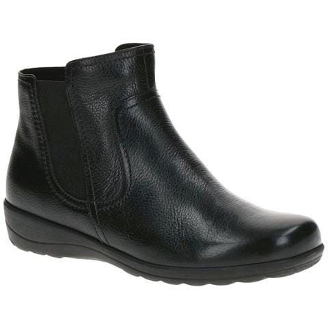 Black Casual Closed Booties Stivaletti Pelle Scarpe Donna Nero Eu 40, 9-25495-43-019 - Foto 1