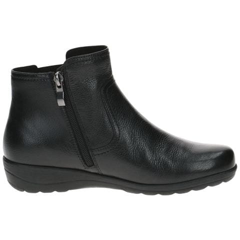 Black Casual Closed Booties Stivaletti Pelle Scarpe Donna Nero Eu 40, 9-25495-43-019 - Foto 3