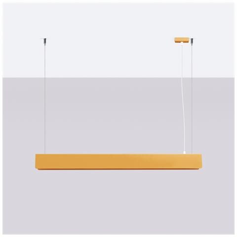 Sollux Lighting Lampada A Sospensione Spark Oro Sl.1396 - Moderno Lampade A Sospensione D'oro 120x100x8 Cm - Foto 2