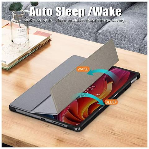 Custodia Protettiva Per Lenovo Tab - Cover Con Supporto Pieghevole   Lenovo M10 Fhd Plus X606f - Foto 7