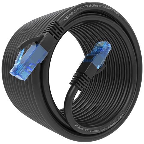 A135-0849 cavo di rete Nero 7,5 m Cat6 U /UTP (UTP) - Foto 4