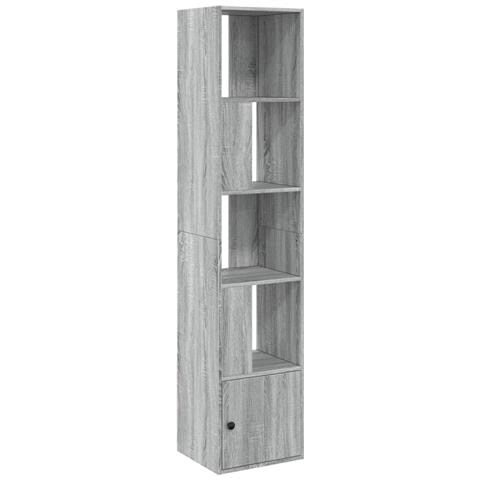 Libreria Grigio Sonoma 40x36x189 Cm In Legno Multistrato - Foto 2