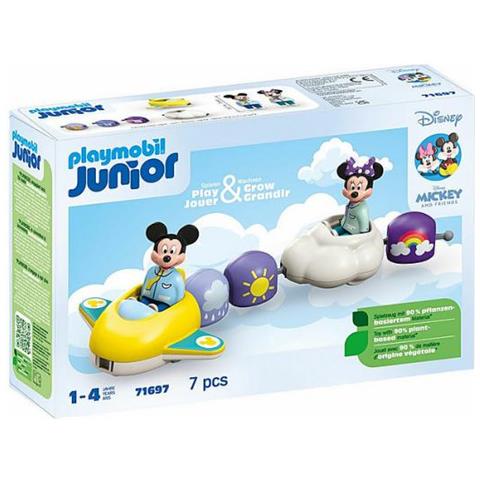 71697 Il Treno Delle Nuvole Di Topolino E Minnie - Disney - Include Minnie, Topolino E L'aereo Del Treno Delle Nuvole - 1 Età - Foto 1