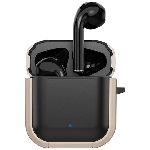 Auricolari Bluetooth 5.4 True Wireless Con Custodia Di Ricarica - Suono Immersivo E Autonomia Estesa Gold - Foto 2