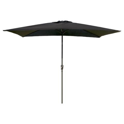 Tela Per Hapuna Ombrellone Rettangolare Dritto 2x3m Nero - Foto 3