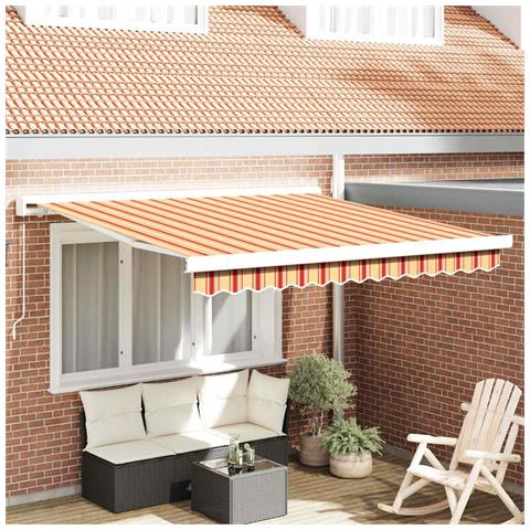 Tenda Retrattile Giallo e Arancione 350 x 250 cm - Foto 2