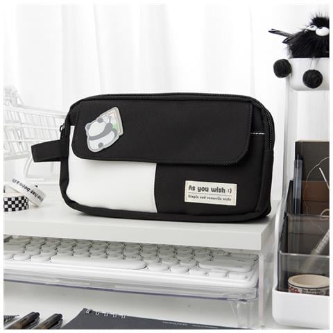 Astuccio Oxford A Doppio Lato: Organizzatore Di Penne Minimalista E Grande Capacità - Foto 2