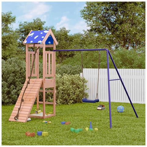 Set da Gioco da Esterno in Legno Massello di Douglas - Foto 2