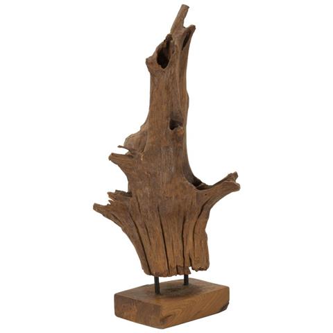 Scultura Akar Radice Di Teak Riciclato Pezzo Unico - Foto 2