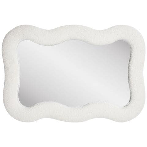 Specchio Con Cornice Bosaro-bianco-vetro-3,5x80x54 Cm - Foto 2