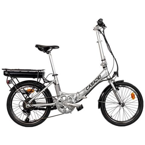 Bici E-bike Pieghevole Misura 20 Batteria Samsung 36v 10.4ah Motore Mxus 250w 35nm Bicicletta Richiudibile - Taglia Unica Nero - Foto 2